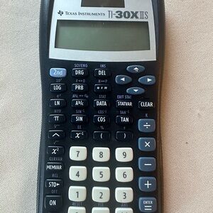 Texas Instruments TI-30X IIS Calculator - Black and Light Gray